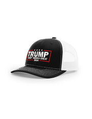 Trump 2024 Keep Merica Great  Premium Unisex Adjustable MAGA Trucker Hat