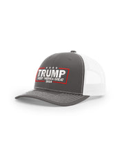 Trump 2024 Keep Merica Great  Premium Unisex Adjustable MAGA Trucker Hat