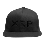 Black XRP Snapback Hat