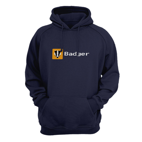 Badger font Hoodie