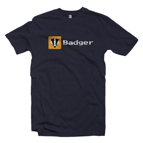 Badger font Tee