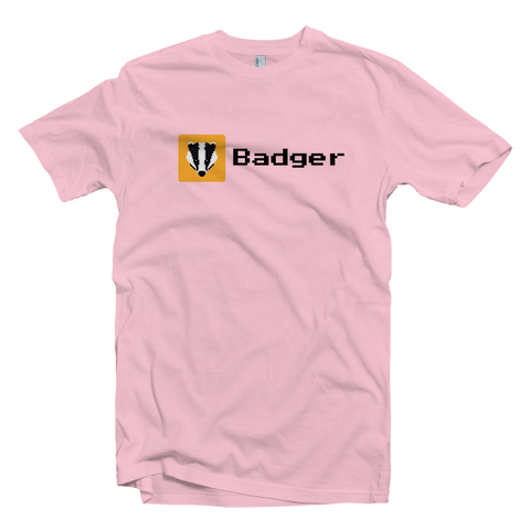 Badger font Tee