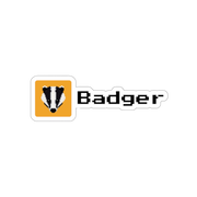 Badger font Sticker