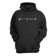 Black Bitcoin Friends Hoodie