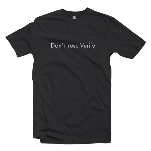 Don't Trust Verify Crypto Tee