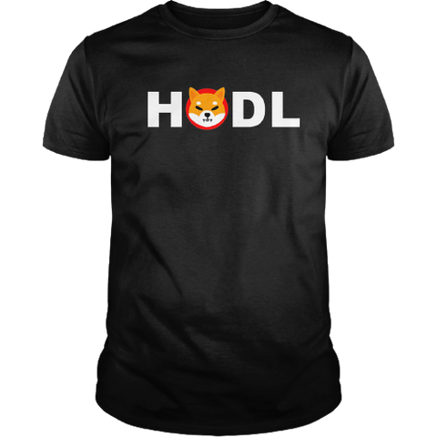 Black HODL Shiba Inu Tee