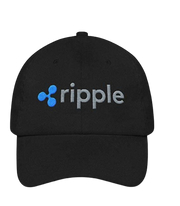 Black Ripple Dad Hat