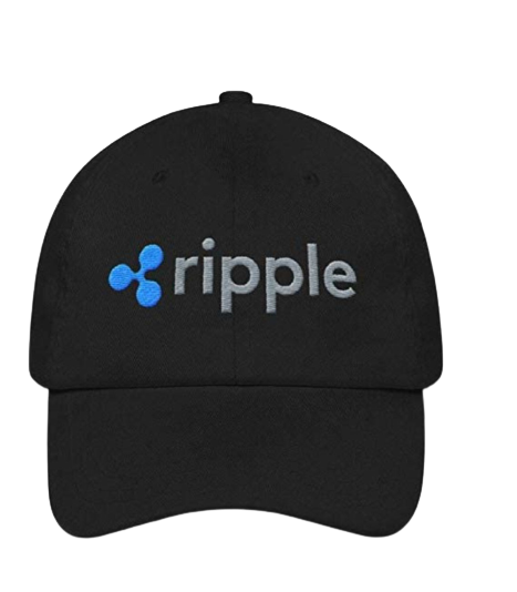 Black Ripple Dad Hat