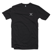 Black XRP Logo Left Chest Tee