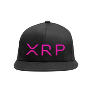 Black Pink XRP Snapback Hat