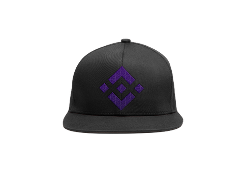 Binance BNB Logo Snapback Hat