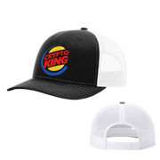 Black White Crypto King Tucker Hat