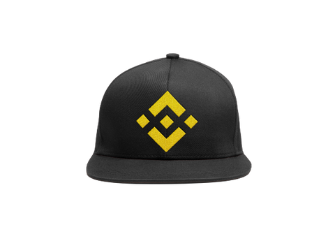 Binance BNB Logo Snapback Hat