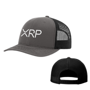 Charcoal Black XRP Trucker Hat