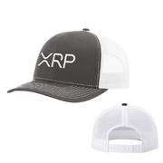 Charcoal White XRP Trucker Hat