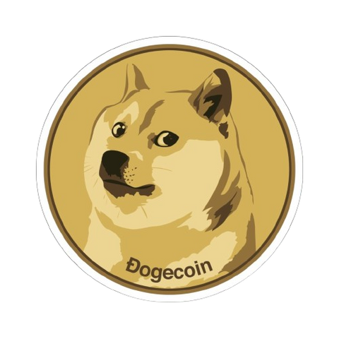 Doge Coin Sticker