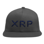 Gray Navy XRP Snapback Hat