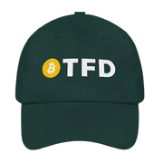 Green BTFD Bitcoin Dad Hat