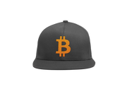 GreyOrange Bitcoin Logo Snapback Hat