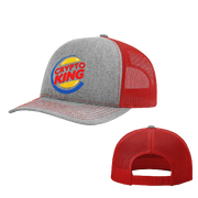 Heather Red Crypto King Tucker Hat