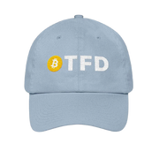 Light Blue BTFD Bitcoin Dad Hat