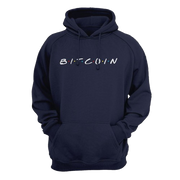 Navy Bitcoin Friends Hoodie