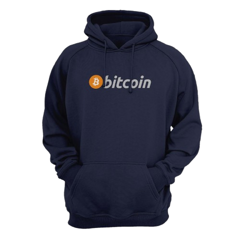 Navy Bitcoin Hoodie