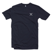 Navy XRP Logo Left Chest Tee