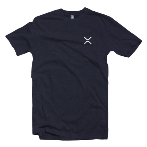 Navy XRP Logo Left Chest Tee