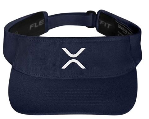 Navy XRP Logo Visor