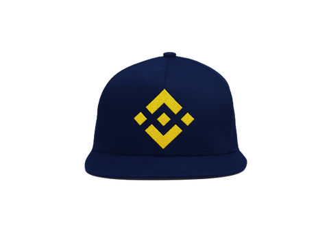 Binance BNB Logo Snapback Hat