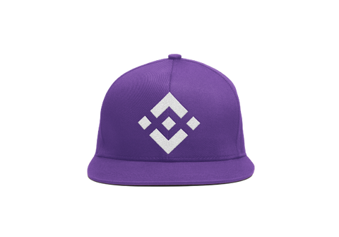 Binance BNB Logo Snapback Hat