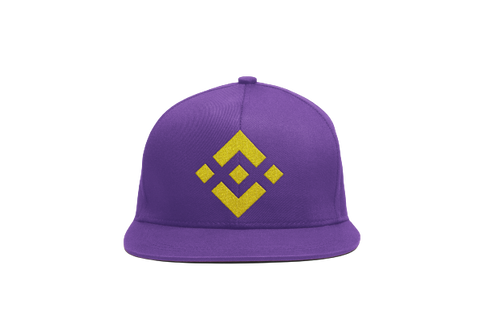 Binance BNB Logo Snapback Hat