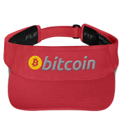 Red Bitcoin Visor