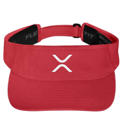 Red XRP Logo Visor