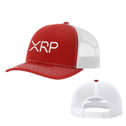 Red White XRP Trucker Hat 