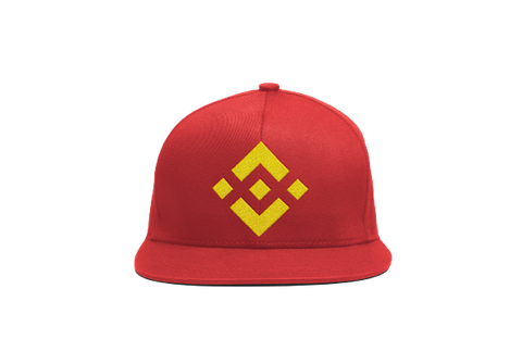 Binance BNB Logo Snapback Hat