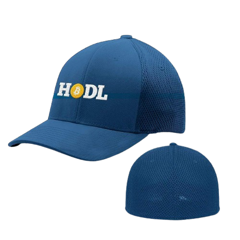 Royal Blue HODL Bitcoin Flexfit