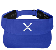 Royal Blue XRP Logo Visor