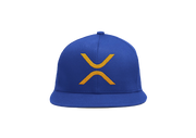 Royal Orange XRP Logo Snapback Hat