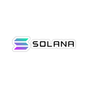 Solana Font Sticker