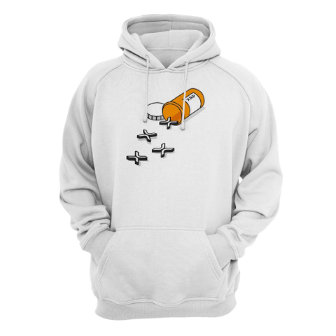 White Addicted to XRP Prescription RX Hoodie