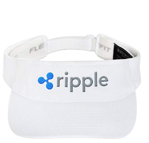 White Ripple Visor