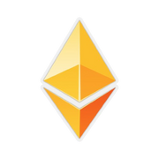 Yellow Ethereum ETH Logo Transparent Sticker