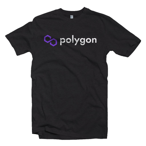 Polygon Font Tee